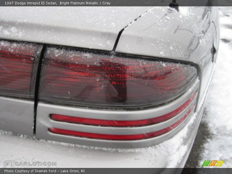 Bright Platinum Metallic / Gray 1997 Dodge Intrepid ES Sedan