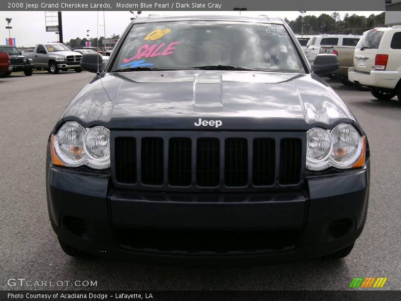 Modern Blue Pearl / Dark Slate Gray 2008 Jeep Grand Cherokee Laredo