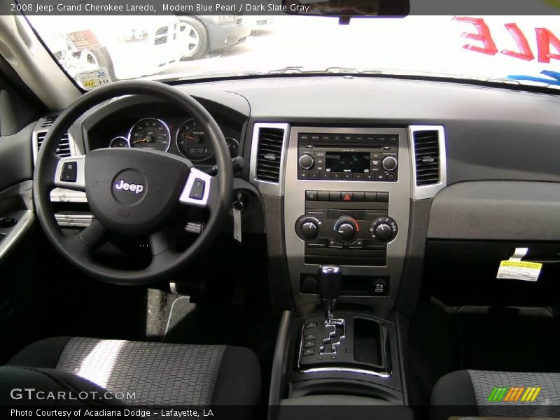 Modern Blue Pearl / Dark Slate Gray 2008 Jeep Grand Cherokee Laredo