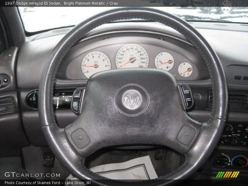 Bright Platinum Metallic / Gray 1997 Dodge Intrepid ES Sedan
