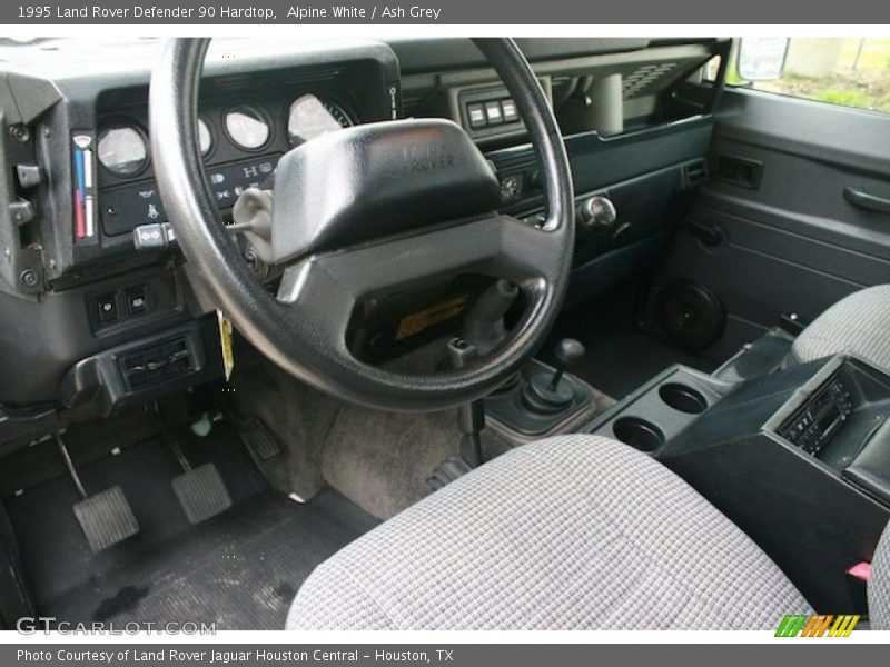  1995 Defender 90 Hardtop Ash Grey Interior