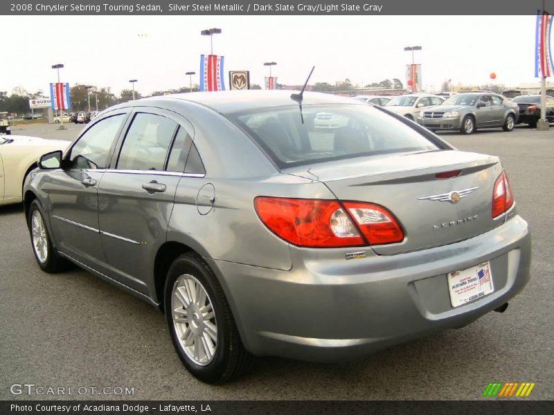 Silver Steel Metallic / Dark Slate Gray/Light Slate Gray 2008 Chrysler Sebring Touring Sedan