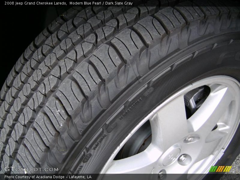 Modern Blue Pearl / Dark Slate Gray 2008 Jeep Grand Cherokee Laredo