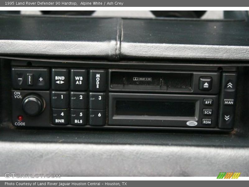 Alpine White / Ash Grey 1995 Land Rover Defender 90 Hardtop