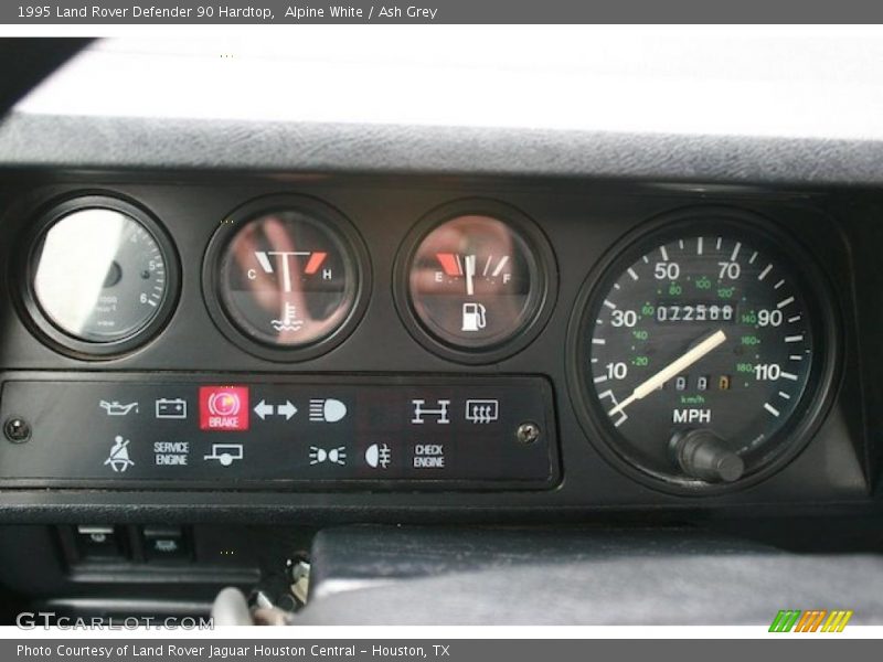  1995 Defender 90 Hardtop 90 Hardtop Gauges