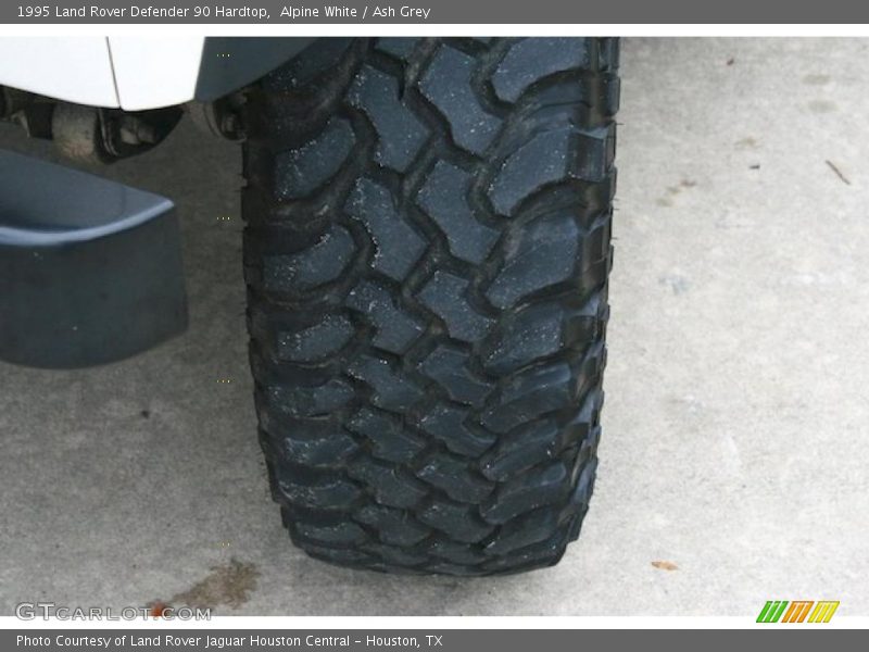 Alpine White / Ash Grey 1995 Land Rover Defender 90 Hardtop