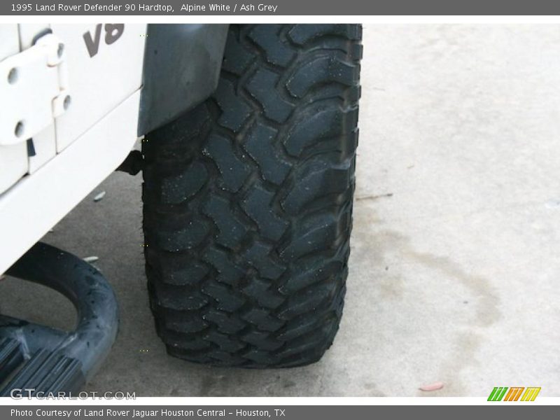 Alpine White / Ash Grey 1995 Land Rover Defender 90 Hardtop