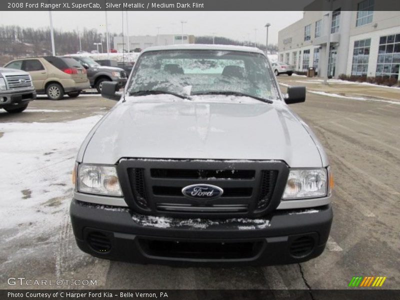Silver Metallic / Medium Dark Flint 2008 Ford Ranger XL SuperCab