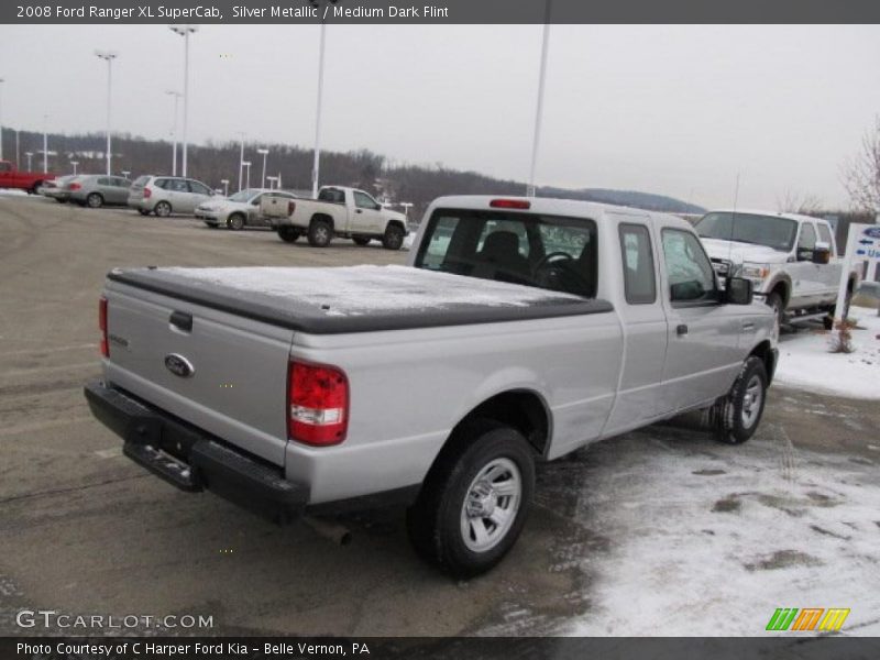 Silver Metallic / Medium Dark Flint 2008 Ford Ranger XL SuperCab