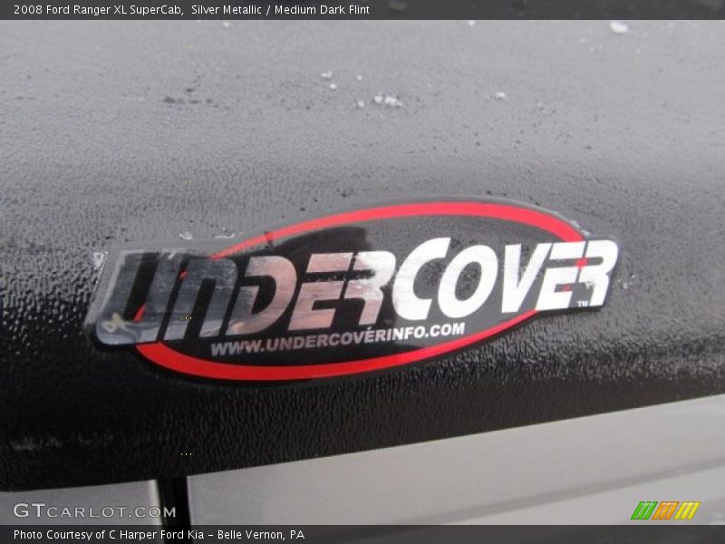 Silver Metallic / Medium Dark Flint 2008 Ford Ranger XL SuperCab