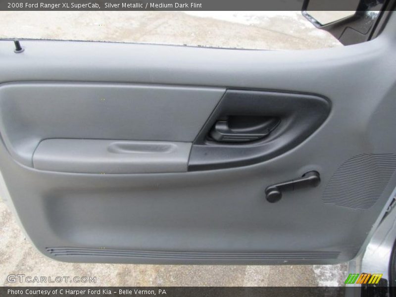 Silver Metallic / Medium Dark Flint 2008 Ford Ranger XL SuperCab