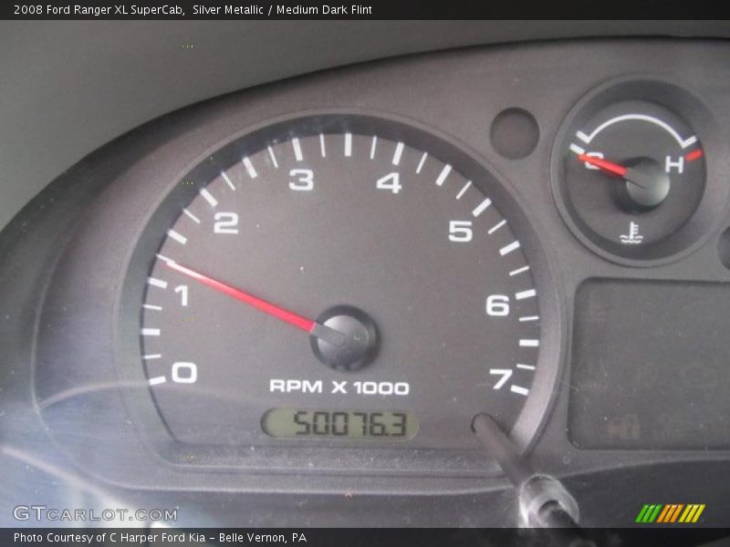 Silver Metallic / Medium Dark Flint 2008 Ford Ranger XL SuperCab