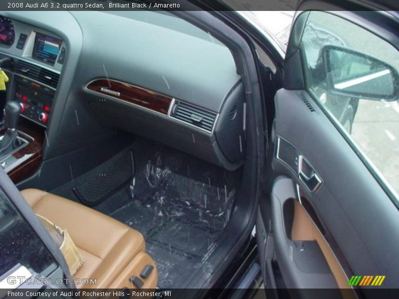 Brilliant Black / Amaretto 2008 Audi A6 3.2 quattro Sedan