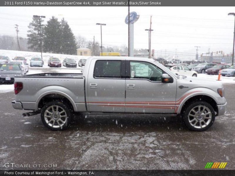  2011 F150 Harley-Davidson SuperCrew 4x4 Ingot Silver Metallic