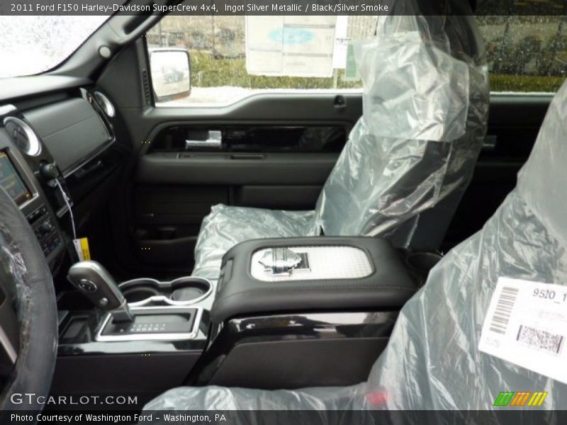  2011 F150 Harley-Davidson SuperCrew 4x4 Black/Silver Smoke Interior