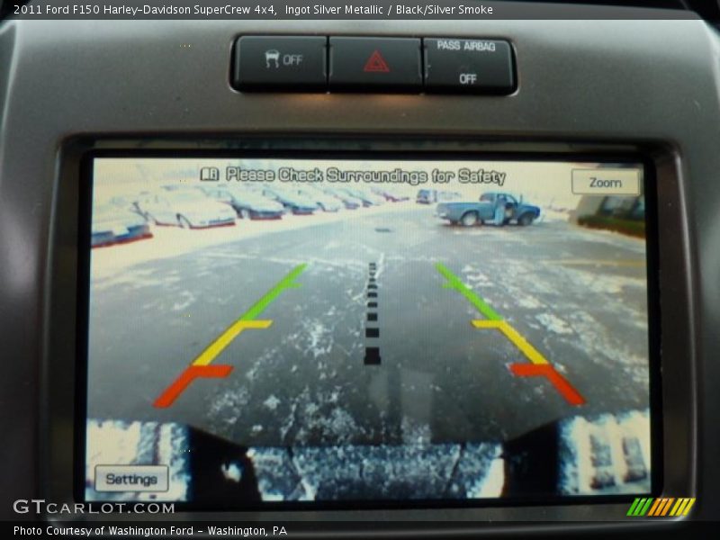 Ingot Silver Metallic / Black/Silver Smoke 2011 Ford F150 Harley-Davidson SuperCrew 4x4