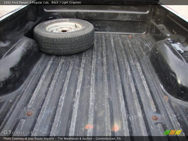 Black / Light Graphite 1992 Ford Ranger S Regular Cab