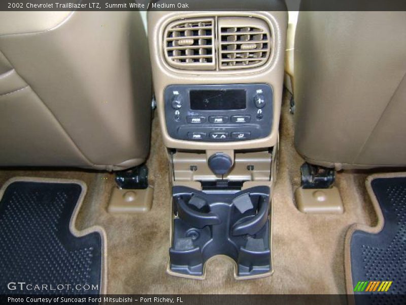 Summit White / Medium Oak 2002 Chevrolet TrailBlazer LTZ