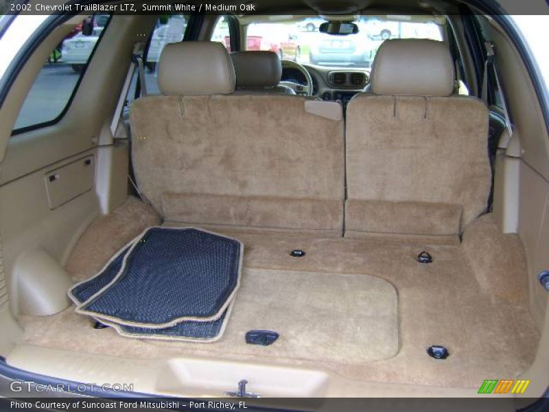 Summit White / Medium Oak 2002 Chevrolet TrailBlazer LTZ