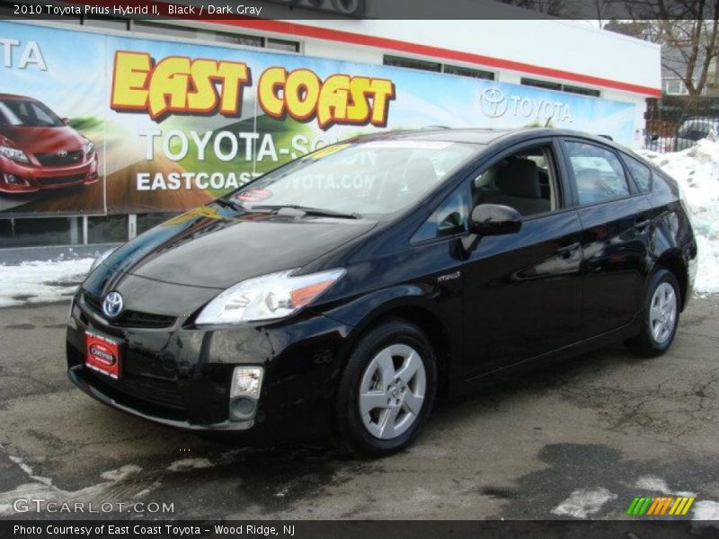 Black / Dark Gray 2010 Toyota Prius Hybrid II