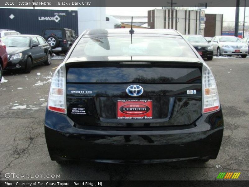 Black / Dark Gray 2010 Toyota Prius Hybrid II