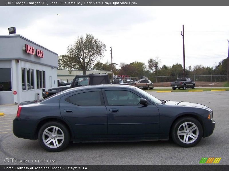 Steel Blue Metallic / Dark Slate Gray/Light Slate Gray 2007 Dodge Charger SXT