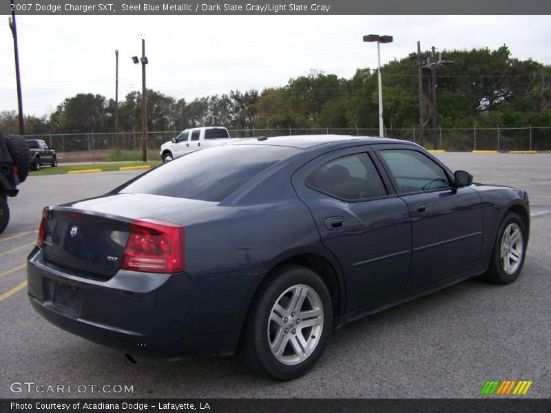 Steel Blue Metallic / Dark Slate Gray/Light Slate Gray 2007 Dodge Charger SXT