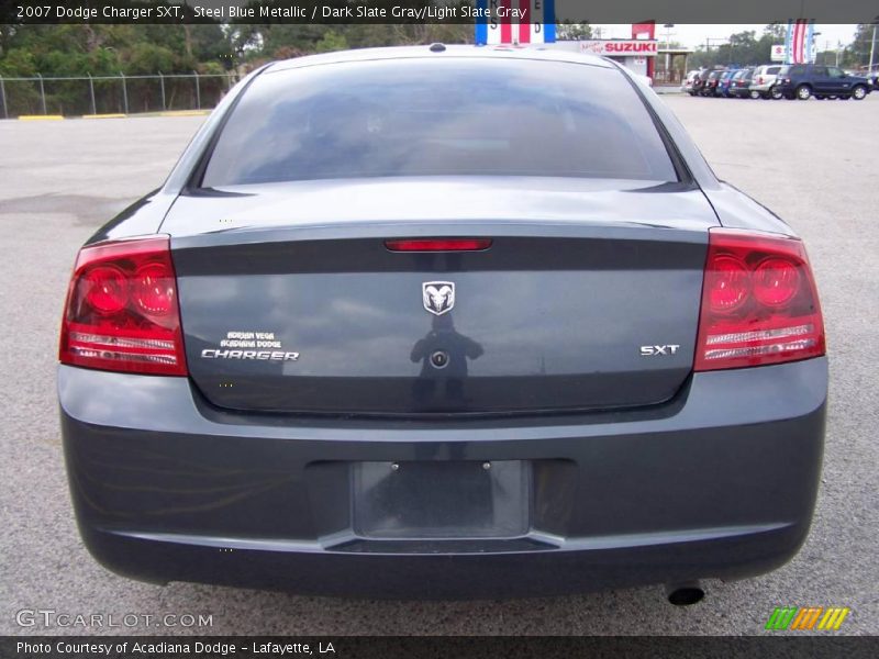 Steel Blue Metallic / Dark Slate Gray/Light Slate Gray 2007 Dodge Charger SXT