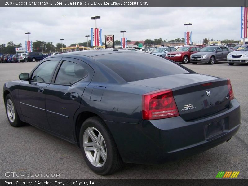 Steel Blue Metallic / Dark Slate Gray/Light Slate Gray 2007 Dodge Charger SXT
