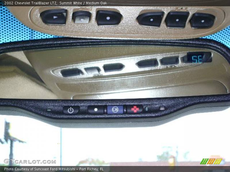 Summit White / Medium Oak 2002 Chevrolet TrailBlazer LTZ