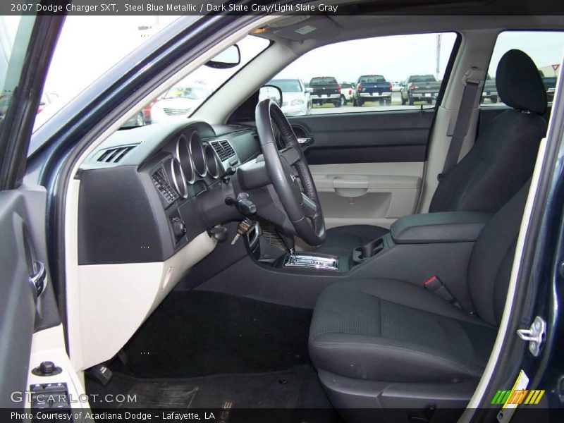 Steel Blue Metallic / Dark Slate Gray/Light Slate Gray 2007 Dodge Charger SXT