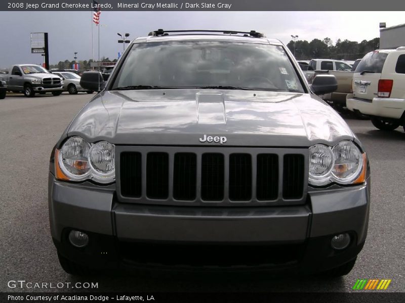 Mineral Gray Metallic / Dark Slate Gray 2008 Jeep Grand Cherokee Laredo