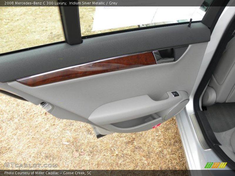 Iridium Silver Metallic / Grey 2008 Mercedes-Benz C 300 Luxury
