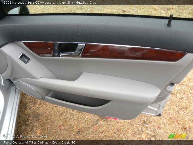 Iridium Silver Metallic / Grey 2008 Mercedes-Benz C 300 Luxury