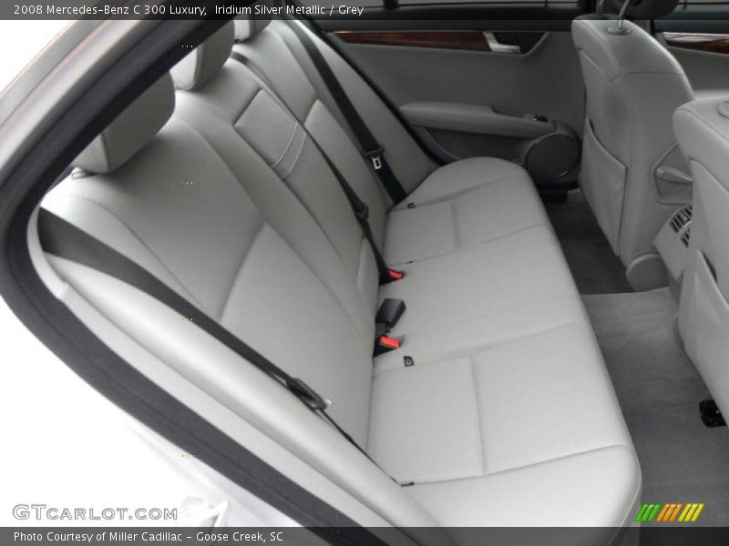 Iridium Silver Metallic / Grey 2008 Mercedes-Benz C 300 Luxury