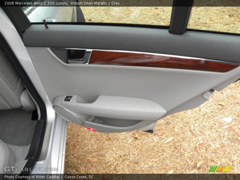 Iridium Silver Metallic / Grey 2008 Mercedes-Benz C 300 Luxury