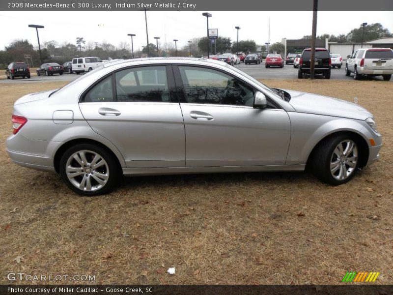 Iridium Silver Metallic / Grey 2008 Mercedes-Benz C 300 Luxury