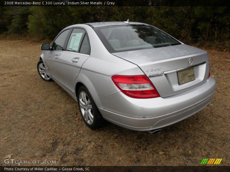 Iridium Silver Metallic / Grey 2008 Mercedes-Benz C 300 Luxury