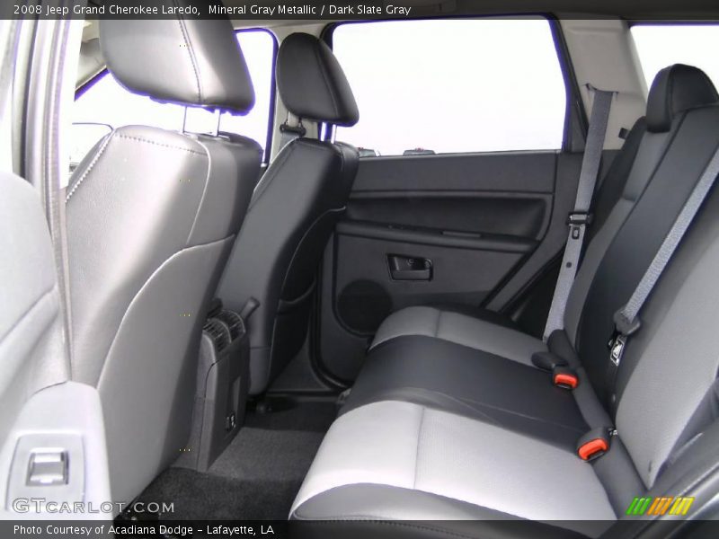 Mineral Gray Metallic / Dark Slate Gray 2008 Jeep Grand Cherokee Laredo