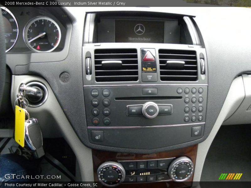 Iridium Silver Metallic / Grey 2008 Mercedes-Benz C 300 Luxury