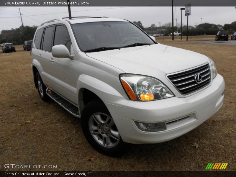 Blizzard White Pearl / Ivory 2004 Lexus GX 470
