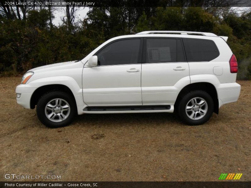 Blizzard White Pearl / Ivory 2004 Lexus GX 470
