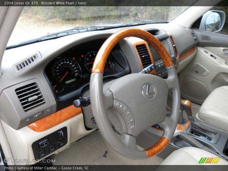Blizzard White Pearl / Ivory 2004 Lexus GX 470