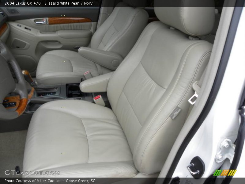 Blizzard White Pearl / Ivory 2004 Lexus GX 470