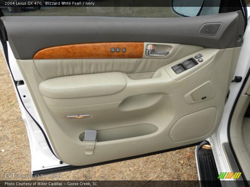 Blizzard White Pearl / Ivory 2004 Lexus GX 470