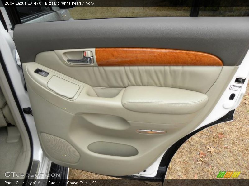 Blizzard White Pearl / Ivory 2004 Lexus GX 470
