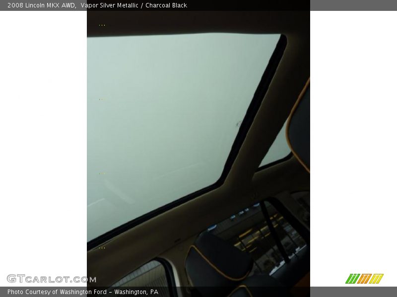 Vapor Silver Metallic / Charcoal Black 2008 Lincoln MKX AWD