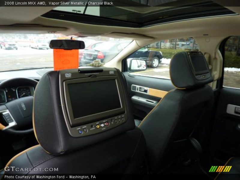 Vapor Silver Metallic / Charcoal Black 2008 Lincoln MKX AWD