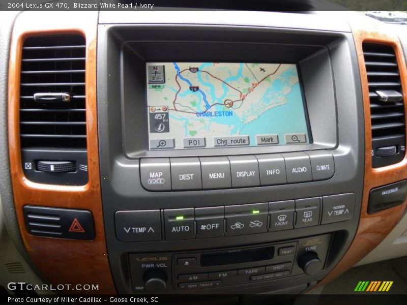 Blizzard White Pearl / Ivory 2004 Lexus GX 470