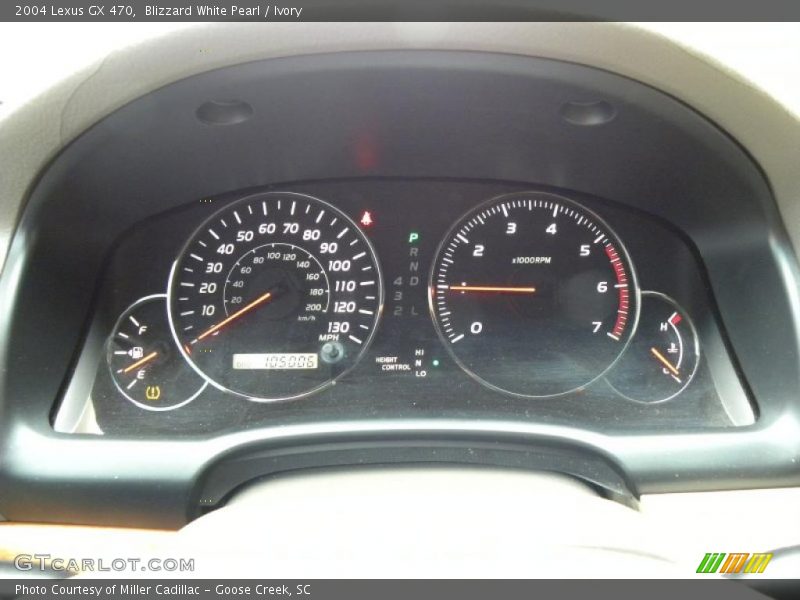 Blizzard White Pearl / Ivory 2004 Lexus GX 470